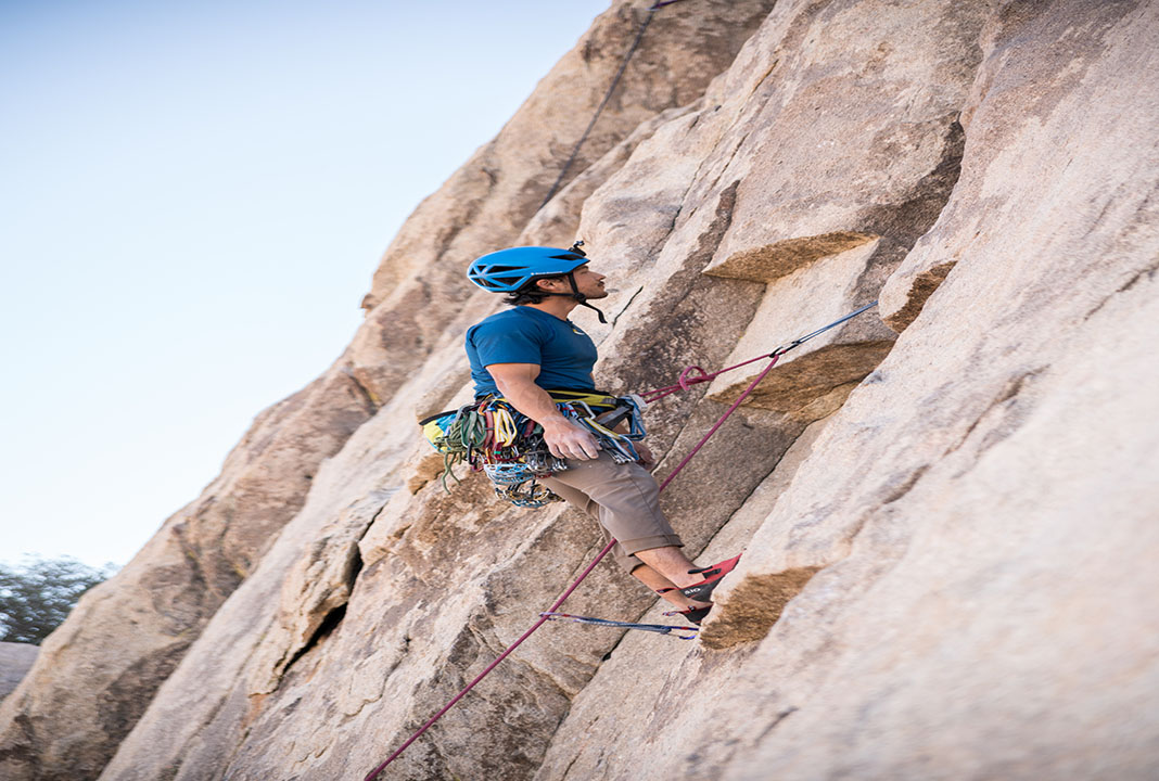 The Belayer, the Rope and the Rock Wall Shine Global Network